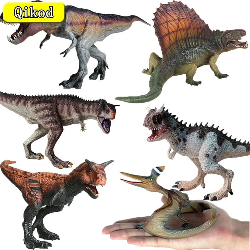 

Simulation World Animal Dinosaur Model Carnotaurus Spinosaurus Pterodactyl PVC Action Figure Collect Children's Educational Toys