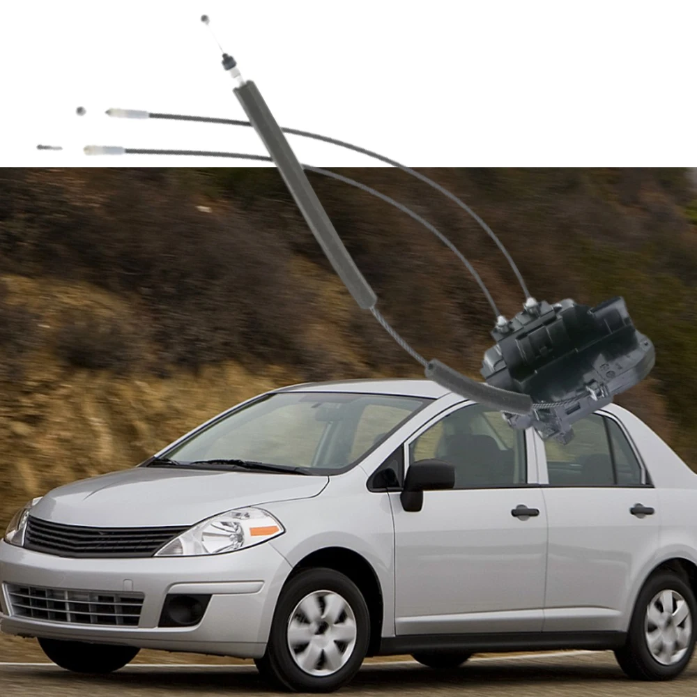 

Защелка привода замка передней левой двери водителя для Nissan Versa Sedan 2007, 2008, 2009, 2010, 80501-EL000 80500-EL010 82501-EL00A