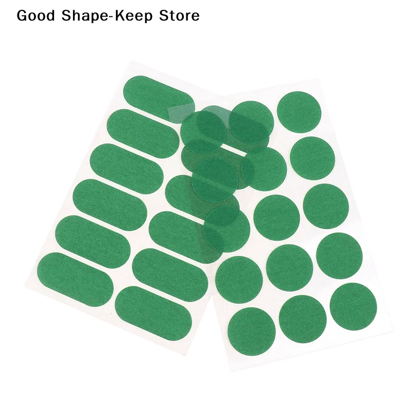 2Sheets Green Round Snooker Mending Patch Billiard Table Stickers Self Adhesive Pool Table Cloth Patch Repair Sticker Kit