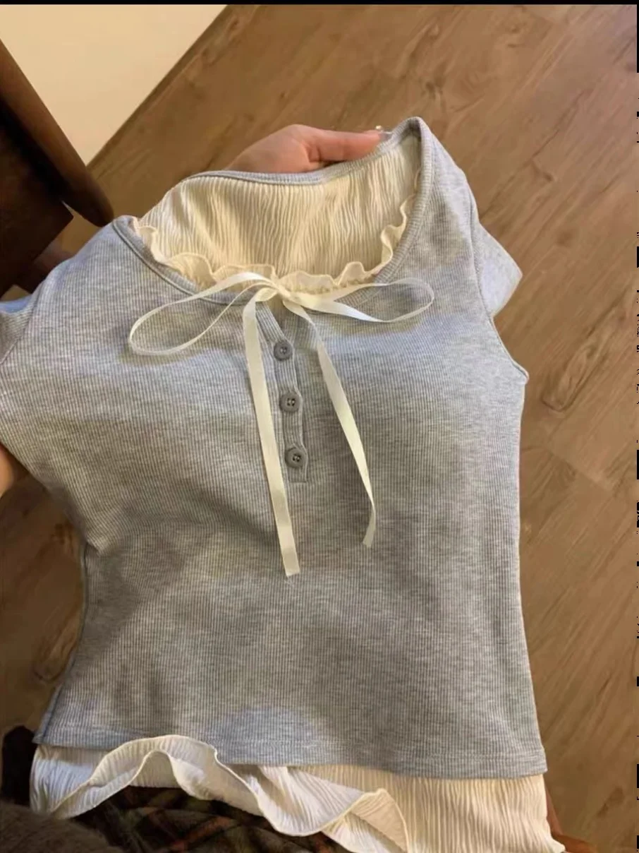 プラスサイズの女性のバレエスタイル長袖 Tシャツ春インナーウェア痩身ベースレイヤーシャツトップスプライスデザイン通勤スタイル