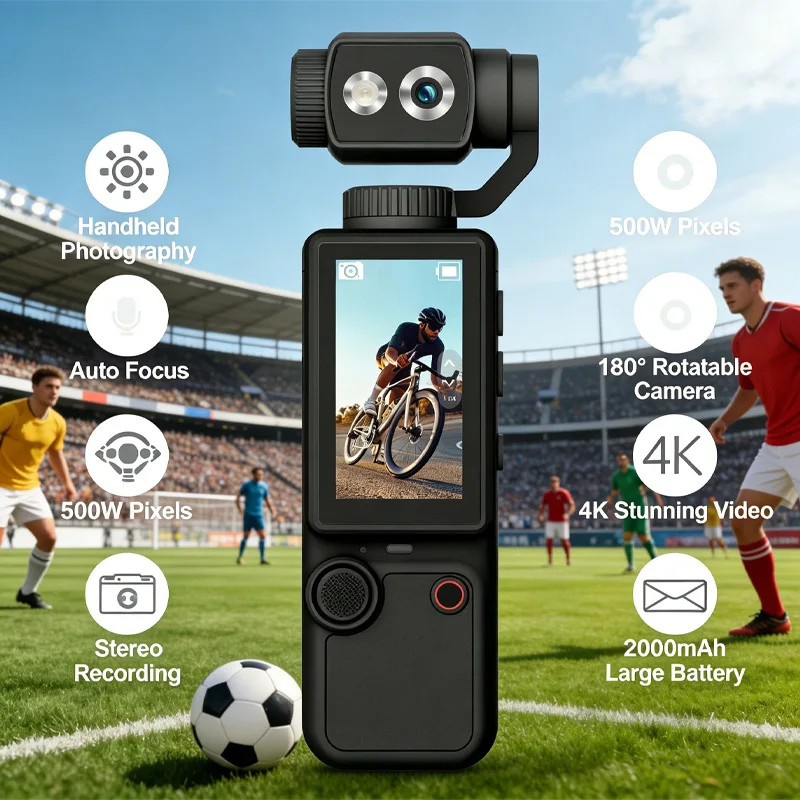 

Новая портативная спортивная камера 1080P с Wi-Fi, мини-видеорегистратор, 32 ГБ памяти для мотоциклов и видеозаписи.