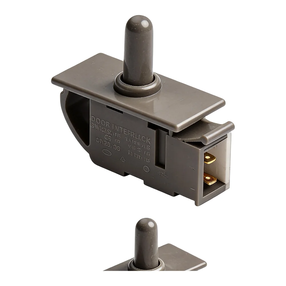 2pcs Refrigerator Door Light Switch 32.6x18.5x15mm Control Normally Closed Push Button Switch Power Tool Replacement Accessories