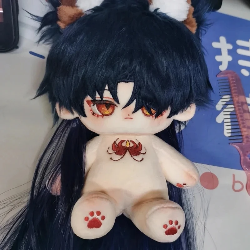 

Game Anime Honkai: Star Rail Blade Cosplay 20cm Nude Doll Cotton Plush Toy Stuffed Soft Plushie