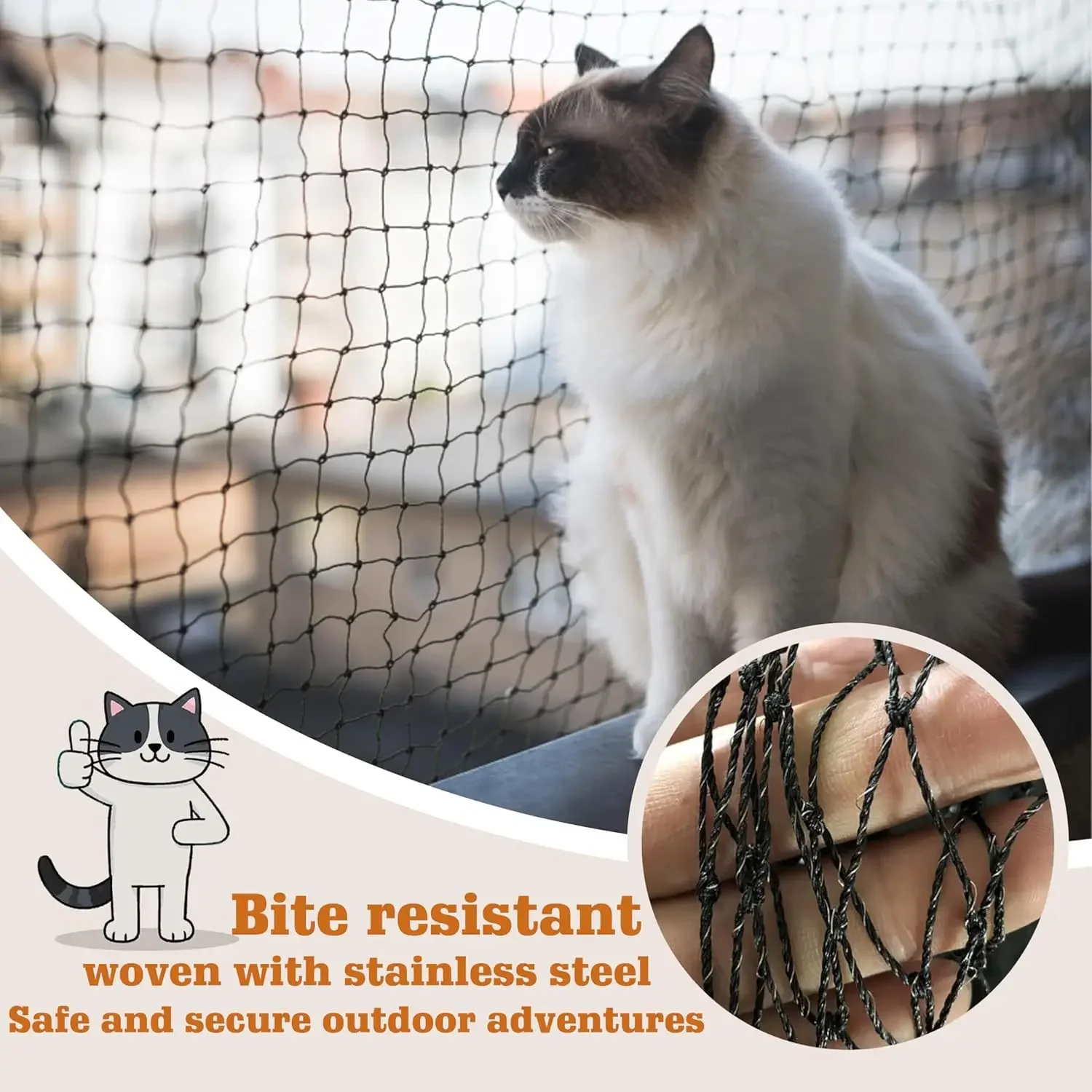 Thumbnail 2 - #37 Best Cat Safety Window Nets to Buy In 2026