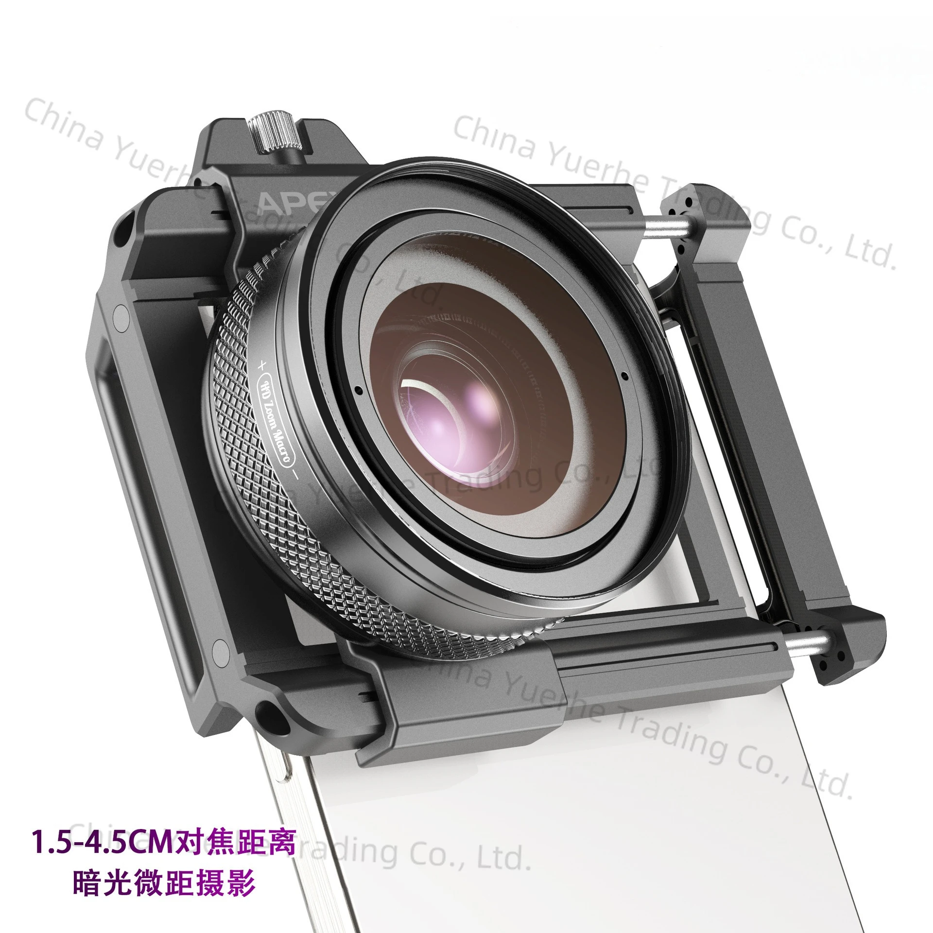 

High definition insect flower jewelry close-up photography ZM100 variable zoom fixed focus macro mobile phone lens