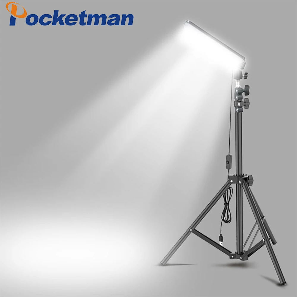 

Video Light LED Selfie Light LED lamp Photography Light With Tripod Stand for Outdoor Camping Picnic Live Stream Video Photos