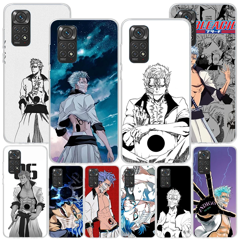 Custodia per Xiaomi Redmi Note 11S Bleach manga Ichigo Kurosaki spada