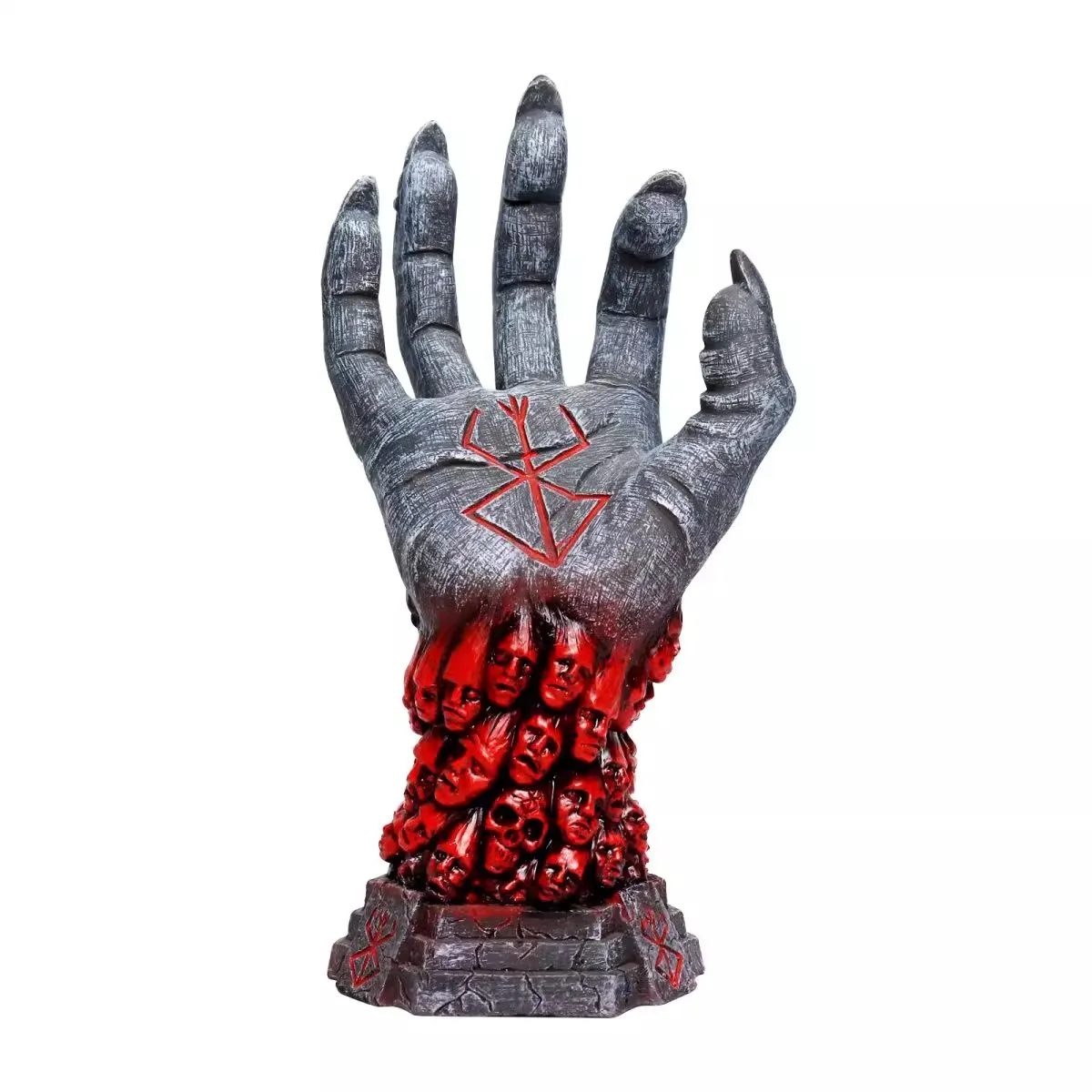 

Halloween desktop decoration ornaments Demon Riot God's Hand Jianfeng Legend Figures Glue-blocking Ghost Hand