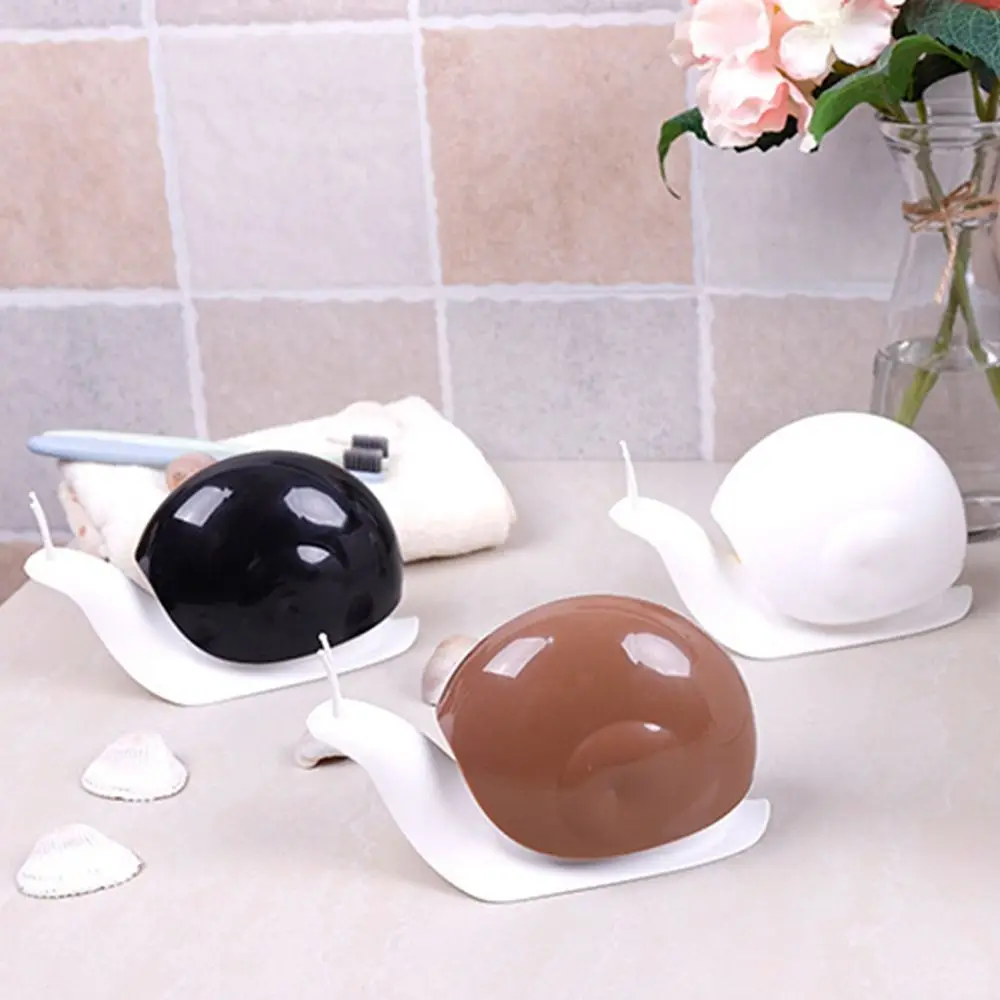 Cute Snail Shaped Soap Dispenser Cartoon Snail Shower Shampoo Refillable Bottles Press Type Bottling Bathroom Accessories