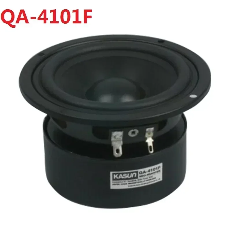 Originale Kasun QA-4101F/BO-4509F 4 \'\'HiFi FAI DA TE Home Audio Mid-range Unità di Driver Dell\'altoparlante PP Cono Magnetismo Schermato 8ohm 80W