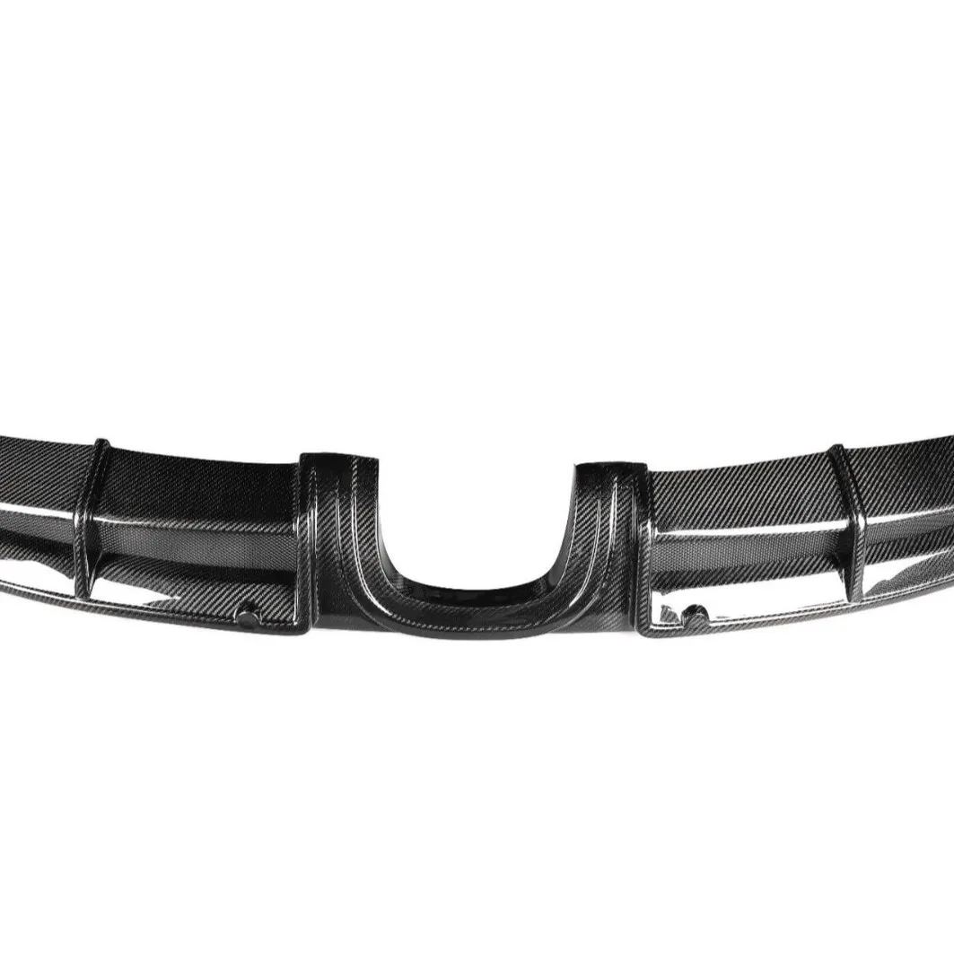 Convient pour les modèles 12-16 de BOXSTER 981GT4, remplace le lèvre arrière en fibre de carbone avec du carbone humide