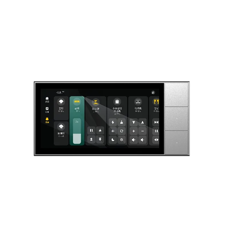 

[Hot Sale] Smart Home Control Panel With Central Switch 100+ Scene & RS485 Control WIFI + Home Automation Smart Switch