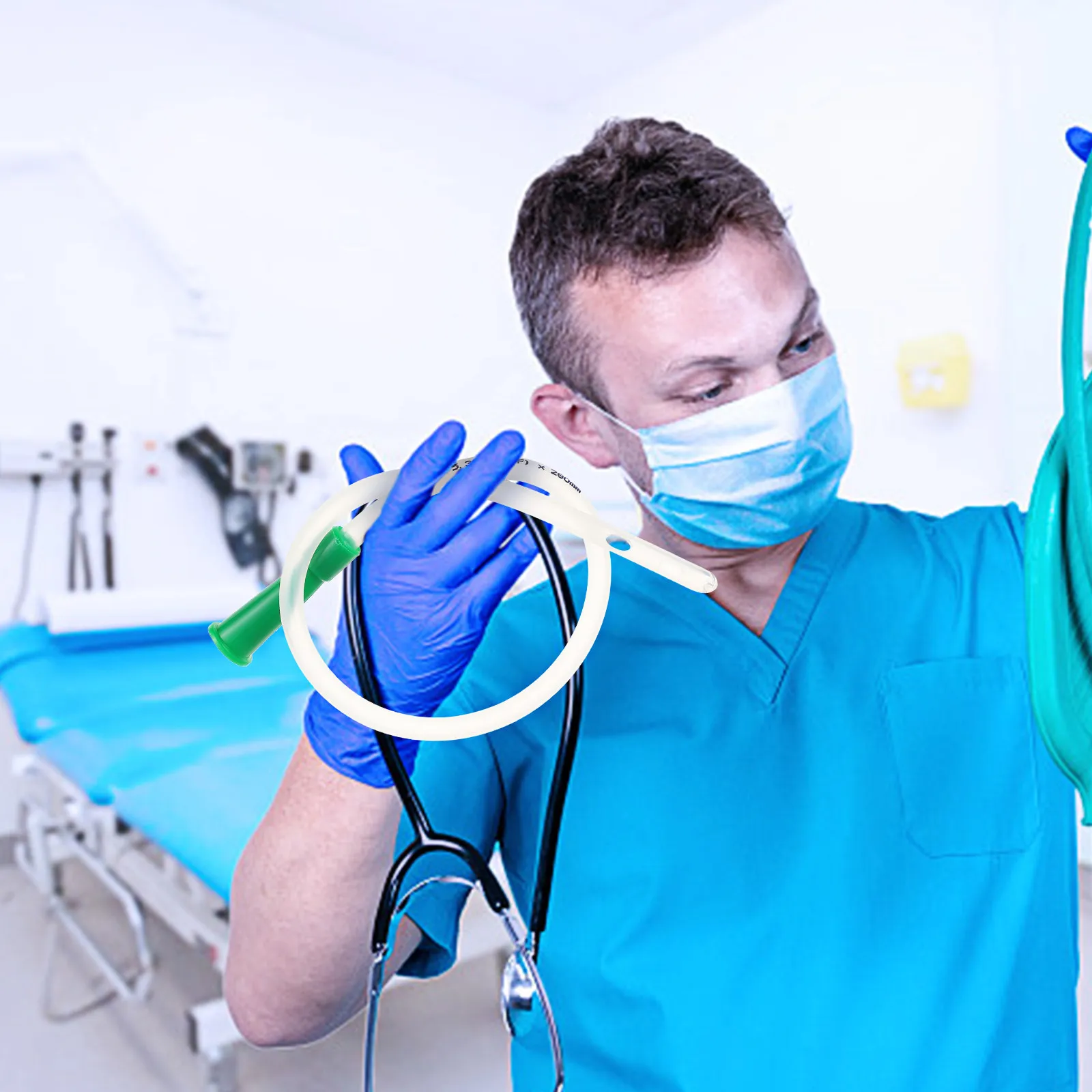 

Набор из 12 одноразовых насадок для клизмы из медицинского ПВХ, гибкие, длиной 30 см, с мягким закругленным концом, сменные.