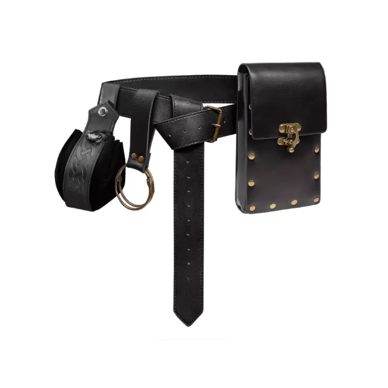 

Поясная сумка в стиле ретро-викингов