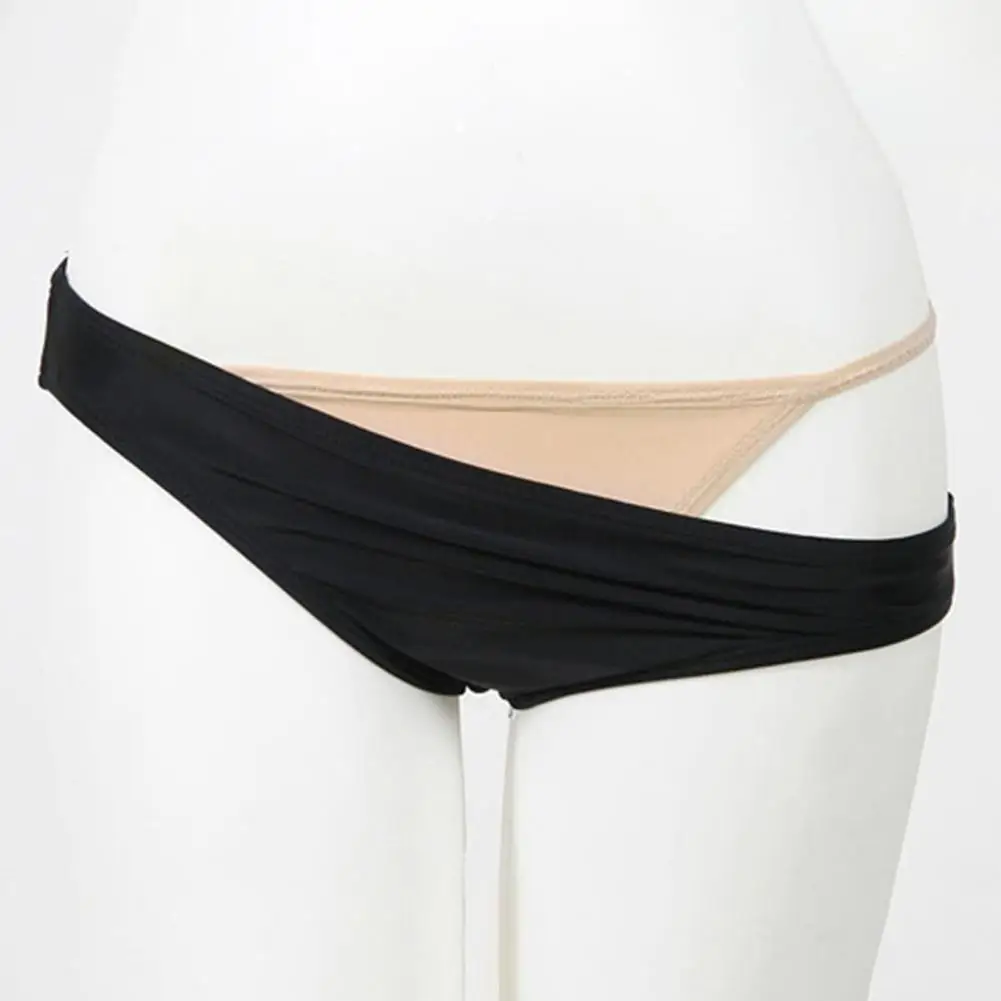 Chic Bikini Briefs Women Accessory Swim Panties Sexy Slim Strap Bikini Panties Elastic