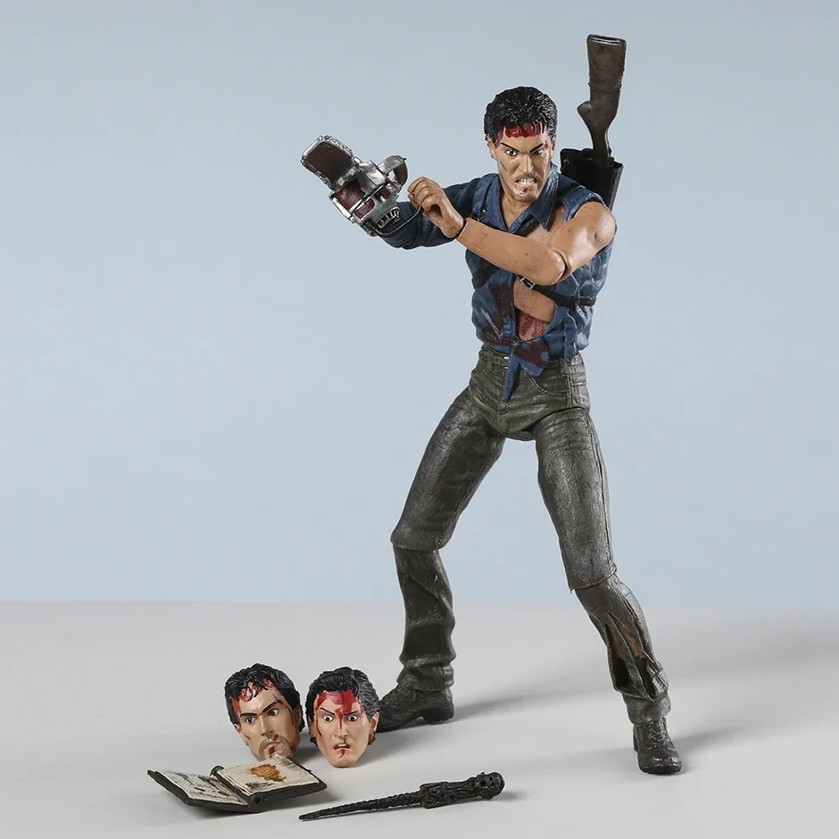 NECA Evil Dead 2 Ultimate Hero Ash Action Figure PVC Collection Model Toys Brinquedos