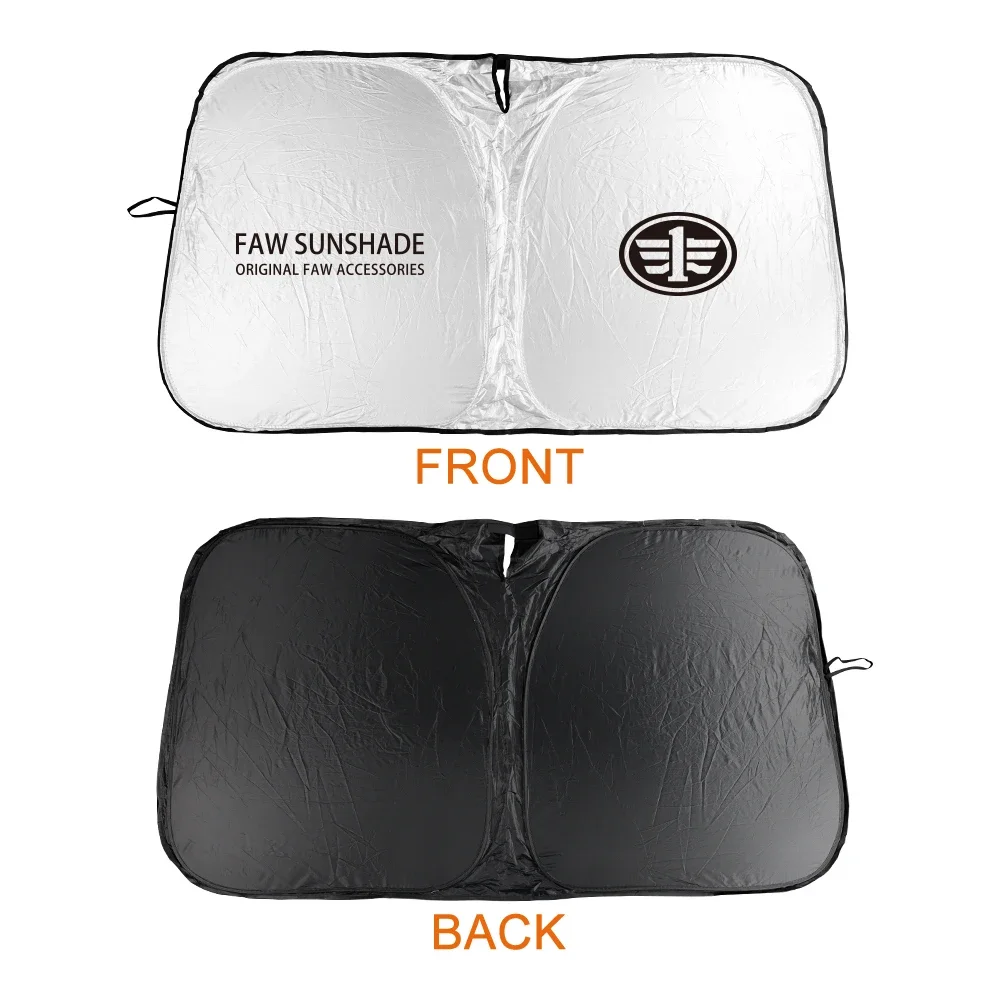 أغطية تظليل شمس للزجاج الأمامي للسيارة ، أقنعة نوافذ أمامية ، مظلة لـ FAW V5 ، X80 ، B50 ، Besturn X40 ، T77 ، V2 ، Vita ، F5 ، V70 ، D60 ، J6 #3