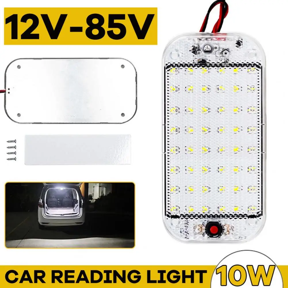 1 Set Practical Multi-purpose with Switch 12V to 85V LED Car Reading Light for Camper Cabin Lamps Car Interior Lamp