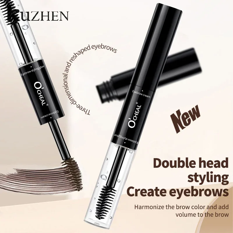Gel coiffant pour sourcils, ensemble de cire transparente et imperméable, Gel pour sourcils, maquillage longue durée, savon sculpté