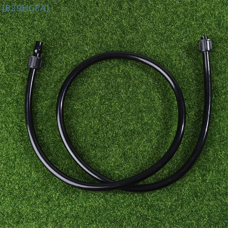 【HGPA】1 قطعة 1.2 متر خرطوم عام أسود من الرش لنظام الرش أداة سقي الحديقة خرطوم بديل عالي الضغط خرطوم الرش