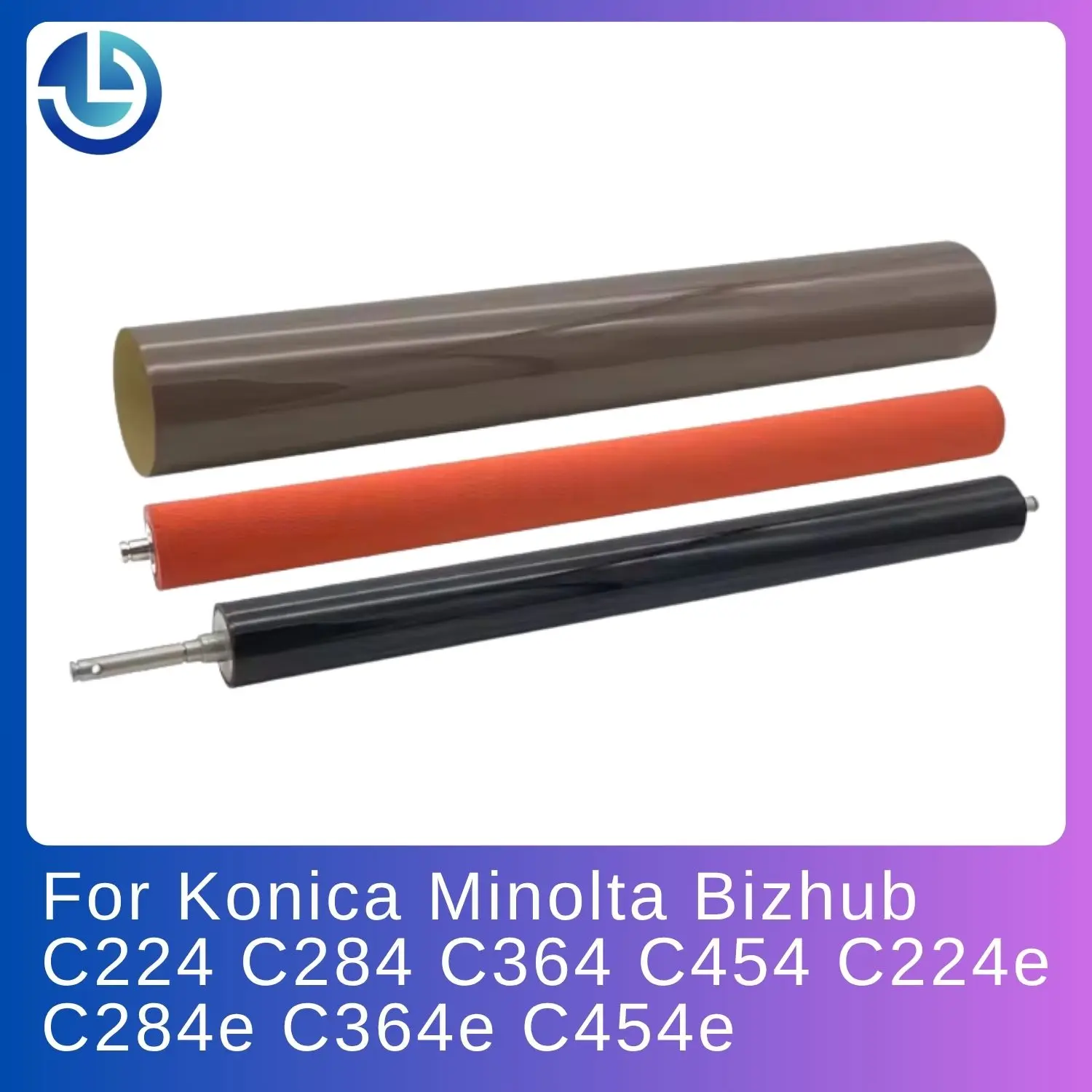Fuser Film Lower Pressure Roller For Konica Minolta Bizhub C224 C284 C364 C454 C224e C284e C364e C454e Fuser Sponge Roller