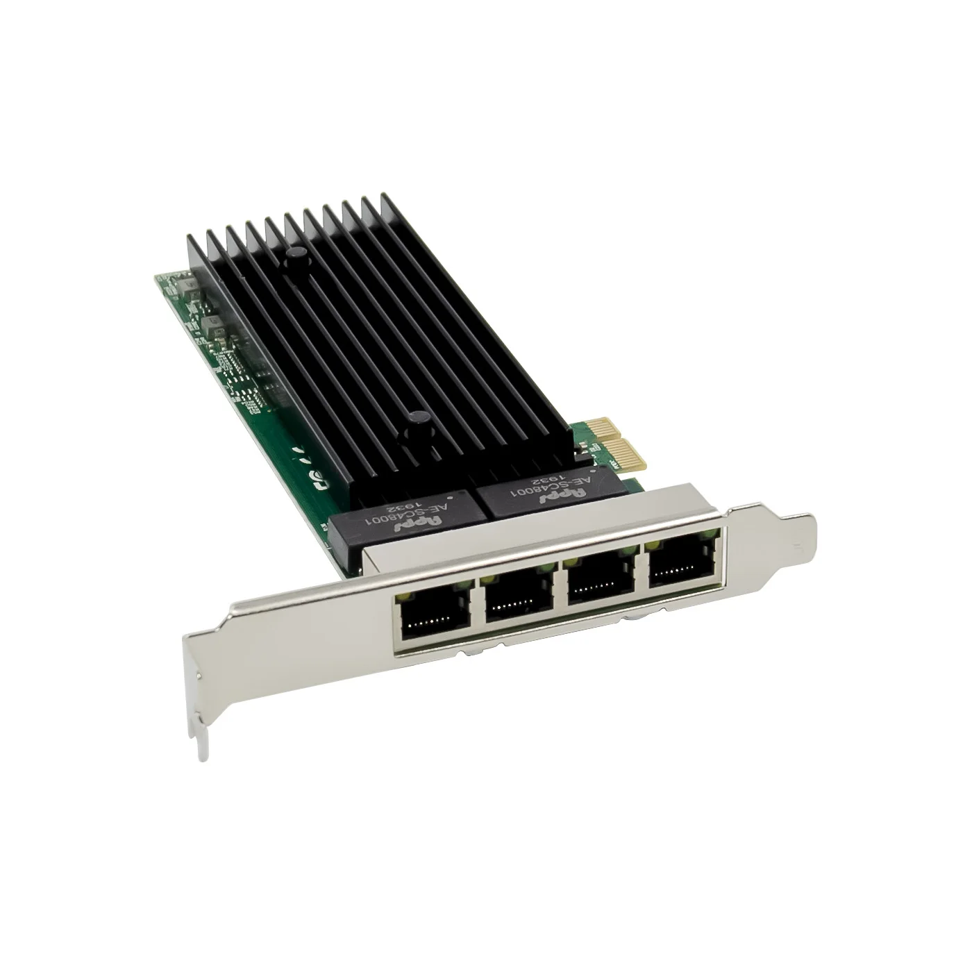 SUNWEIT ST7229 PCIe X1 Intel 82576 Quad- RJ45 Gigabit Ethernet NIC