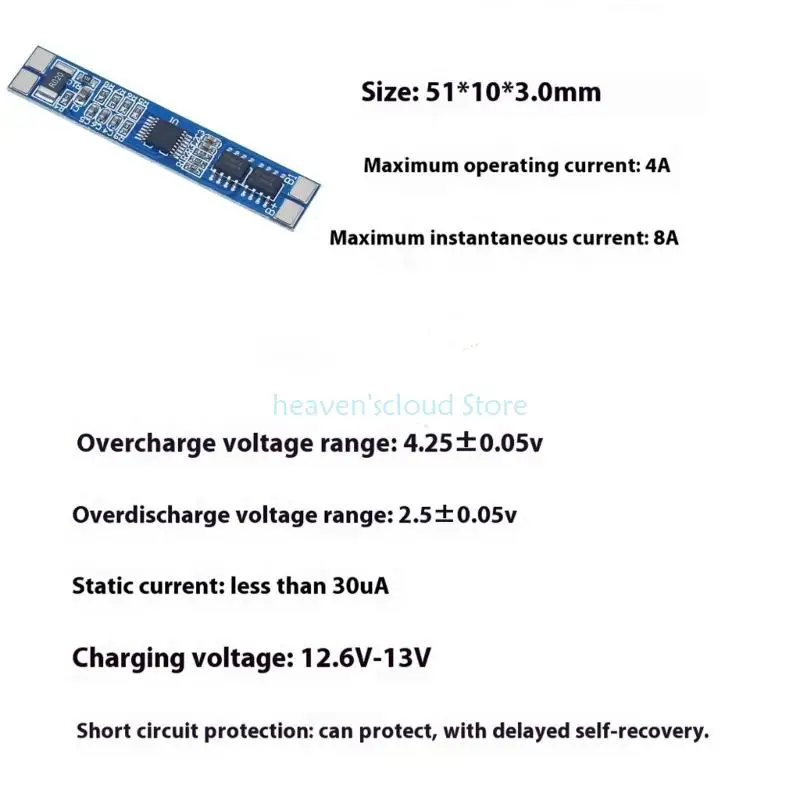 Y88B 트리플 셀 12V 18650 LION 배터리 충전기 보호 회로 모듈 LED 조명 시스템