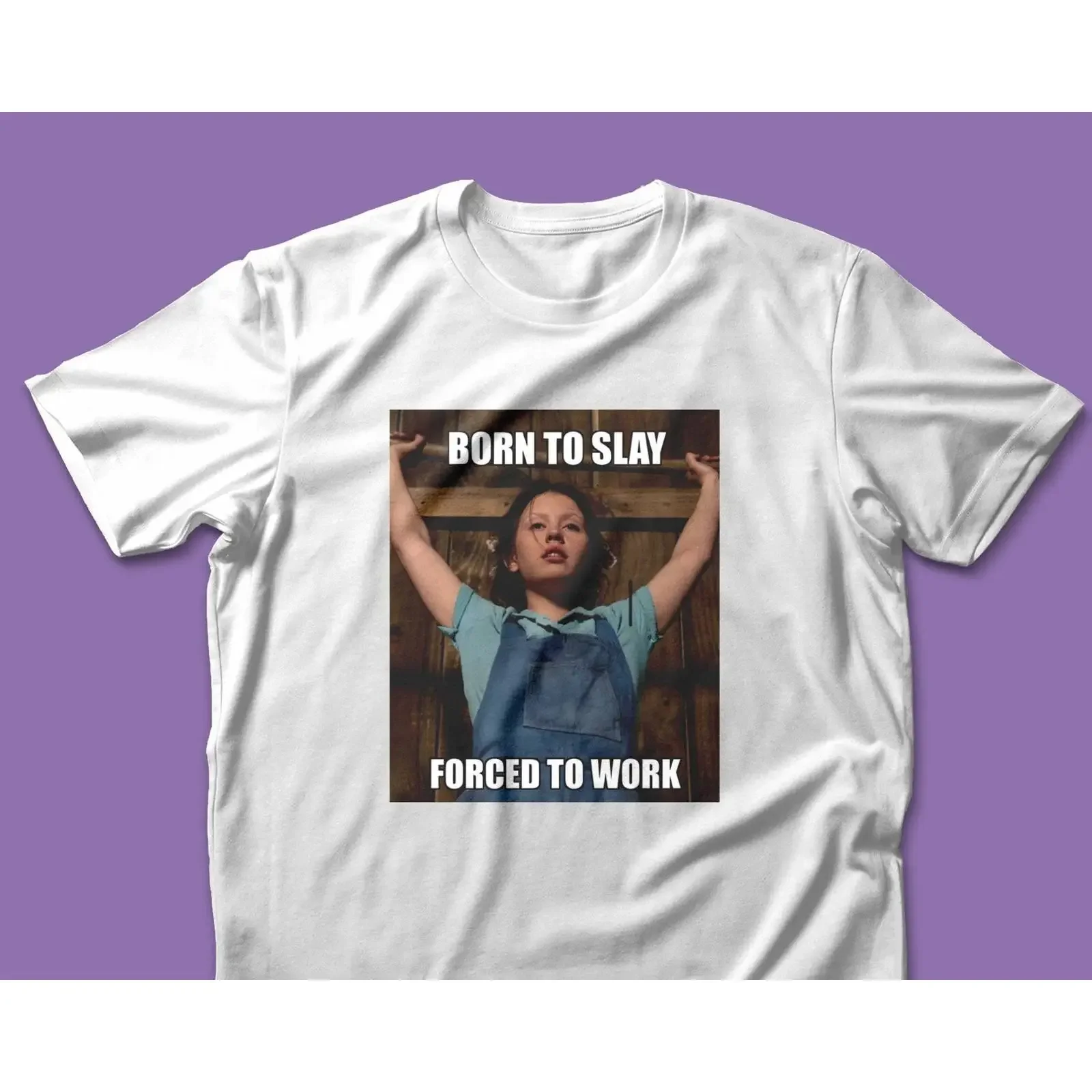 Pearl Movie Meme T Shirt Mia Goth Horror vintage Washed Stretched Casual Versatile Comfortable homme Stylish streetwear