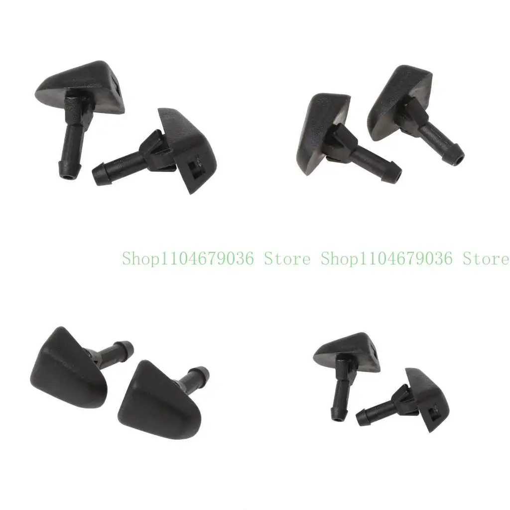 

652F 2Pcs Portable Car Windshield Washer Nozzle Windshield Check for Valve Adapter Automotive Boay Parts