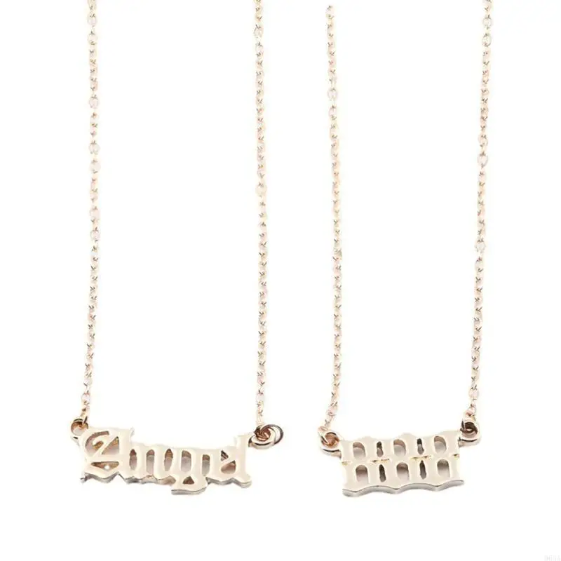 Angel Number Necklace 111 222 333 444  666 777  Numerology Necklace  for Girls Boys Gift  Pendant  Clavicle  Jewelry 964A