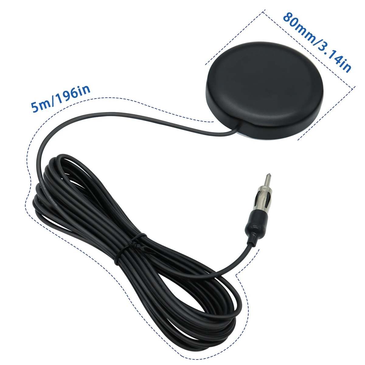 High Quality DAB+ Digital Car FM Radio Aerial Antenna Magnetic Suck Universal DAB Patch Antena