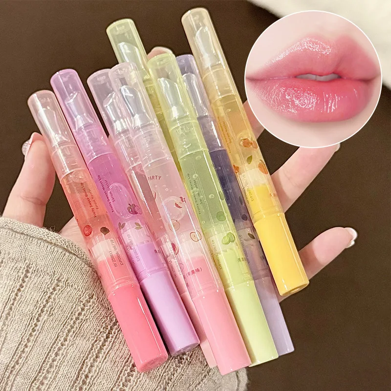 8가지 색상의 립 모이스처라이징 에센스, 보습과 수분 공급, 건조함과 갈라짐 방지, 립 라인 감소