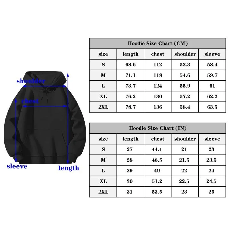 سويت شيرت رجالي مريح بغطاء للرأس وأكمام طويلة كاجوال بطباعة أمامية + جيوب - توصيل سريع في الولايات المتحدة، أزياء يومية للرجال