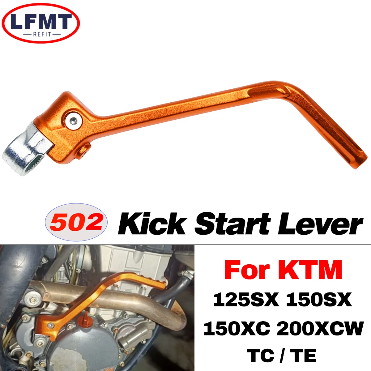 

Motocross Parts CNC Forged Kick Start Starter Lever Pedal For KTM SX XC XCW 125SX 150SX 150XC 200XCW For Husqvarna 125TC 125TE