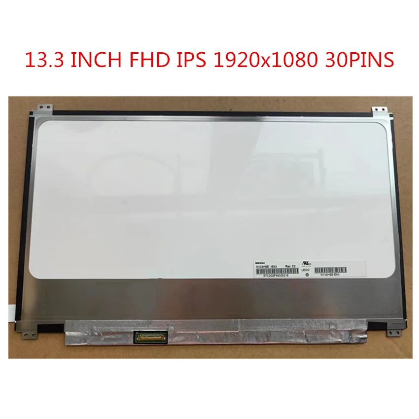 substituicao da tela lcd para laptop 133 polegadas 19201080 edp 30pin 72 ntsc 350 m 60hz n133hse ea3 01