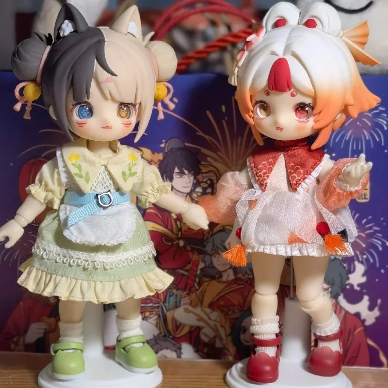 

Подлинная слепая коробка Nagi V2 V3 V4 Series Xiaoyao Game Exchange Student Bjd Doll Mystery Box Аниме Фигурки Модель Подарок для девочки