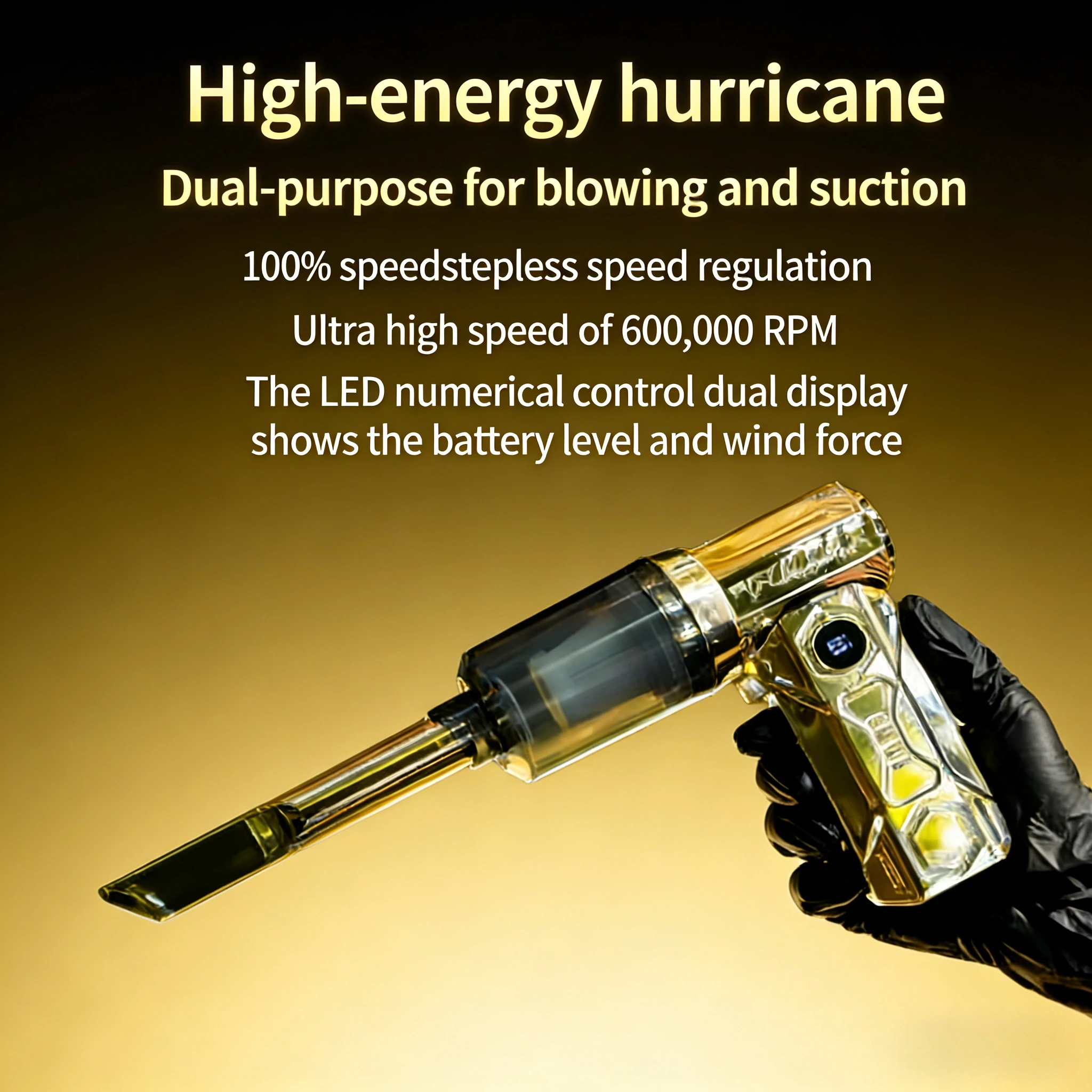 

NEW X11Pro Max Turbo Jet Blower for Cleaning & Blowing, 990000RPM Brushless Motor, 75m/s Wind & 10000mAh Battery