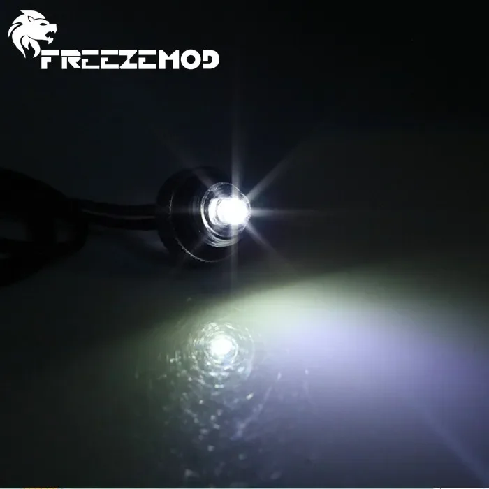 Freeze Mod DT-LED 12V LED water tank lighting sealing lock end plug thread G1/4\'\' for water cooling landscaping .
