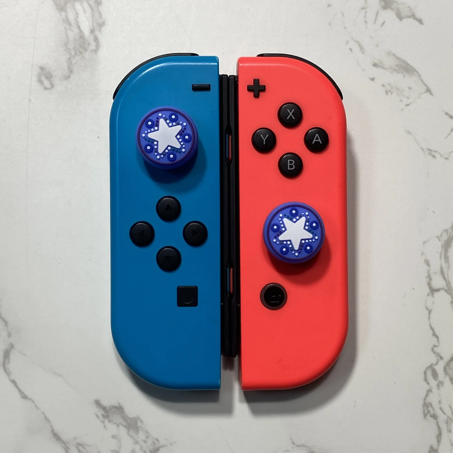 Analógico Polegar Stick Grip Caps, Joystick Capa Protetora Acessórios, Compatível com Nintendo Switch OLED, Lite, 10pcs