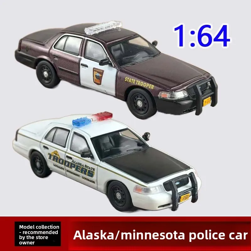 

596 1:64 Корона ШРУС Аляска Штатная полиция, модель из сплава Миннесоты