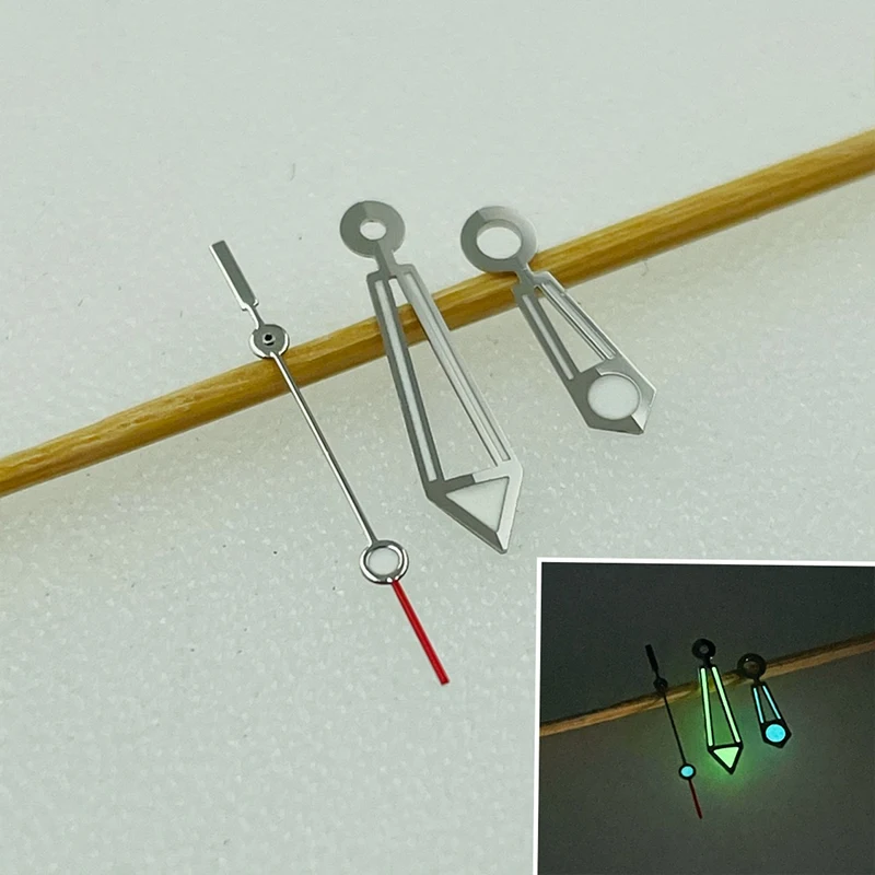 NH35 NH36 الأخضر مضيئة ساعة الأيدي يناسب 7S26 NH35 NH36 4R35 4R36 ساعة أوتوماتيكية ساعة يد تعمل بالحركة الميكانيكية الملحقات