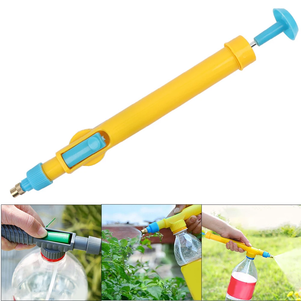 Efficient and Accurate Watering Manual High Pressure Air Pump Sprayer Adjustable Spray Head Nozzle ABS Material