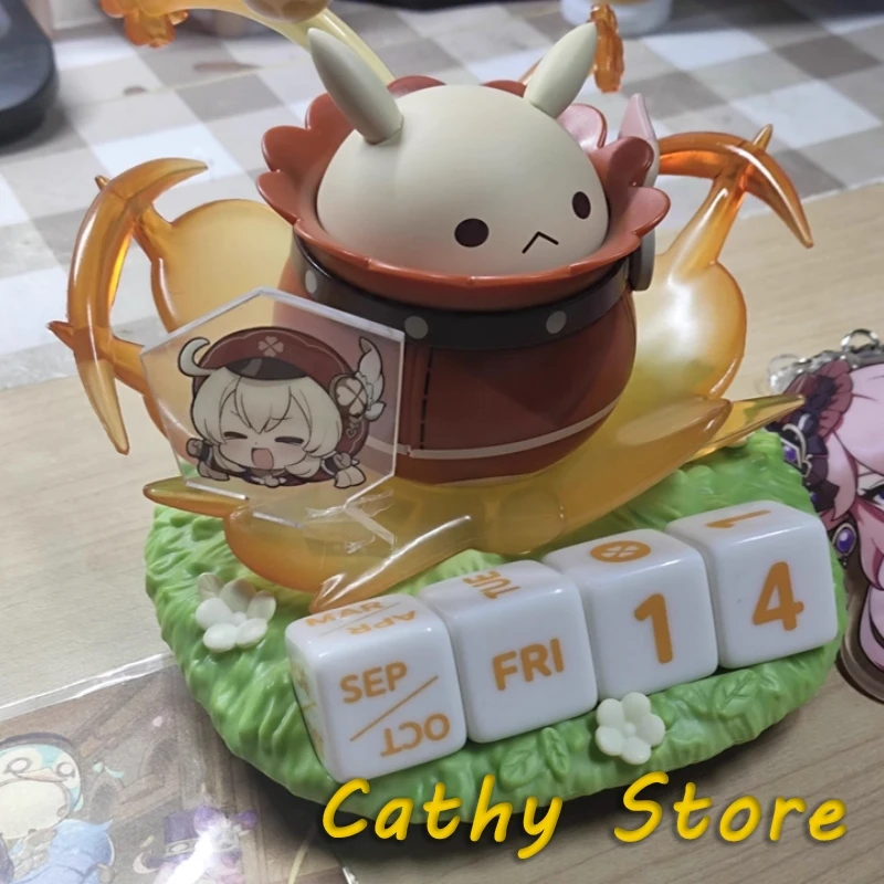 

Подлинная серия Genshin Impact Teyvat Paradise, забавная вокальная игрушка, игра Xiao Lesley, фигурка, модель, коллекция украшений, праздничные подарки