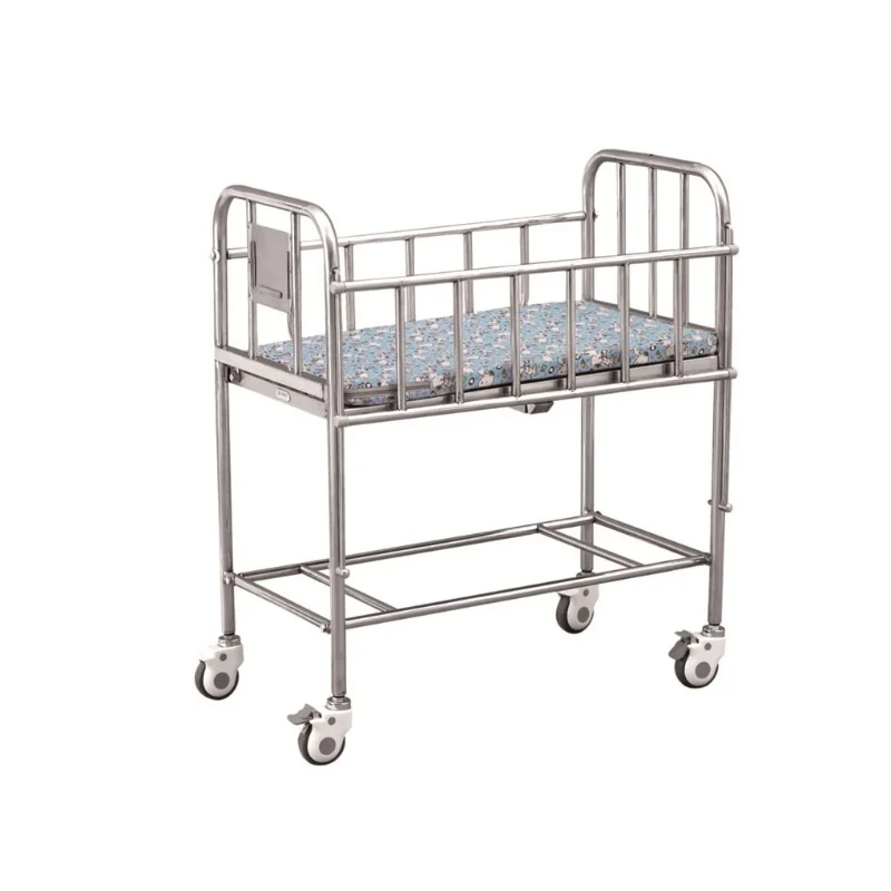 HH/YTC-164 Durable Stainless Steel Hospital Bed Pediatric Patient Bed for Kids High Quality Hospital Furniture