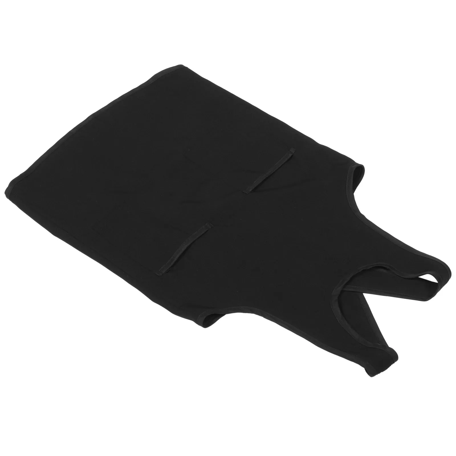 1개입 백 크로스 앞치마 작업복 앞치마 주방 요리 기름 튀김 방지 베이킹 그릴 파티 앞치마 가정용 카페 기름때 방지