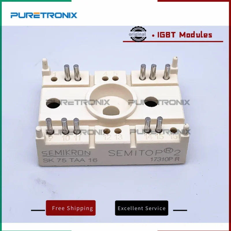 

SK80TAA16 SK75TAA16 SK100TAA12 SK100TAA16 Новый оригинальный силовой модуль