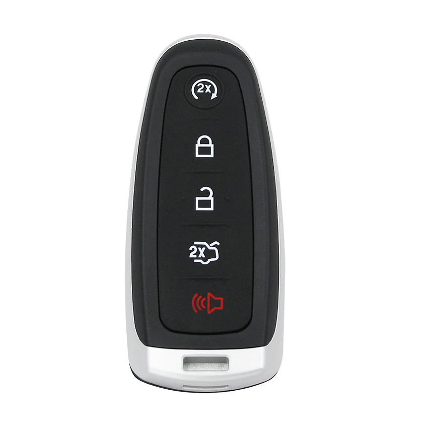 WFMJ New 5 Buttons For Ford Explorer Edge Escape Remote Smart Key Case Shell Fob