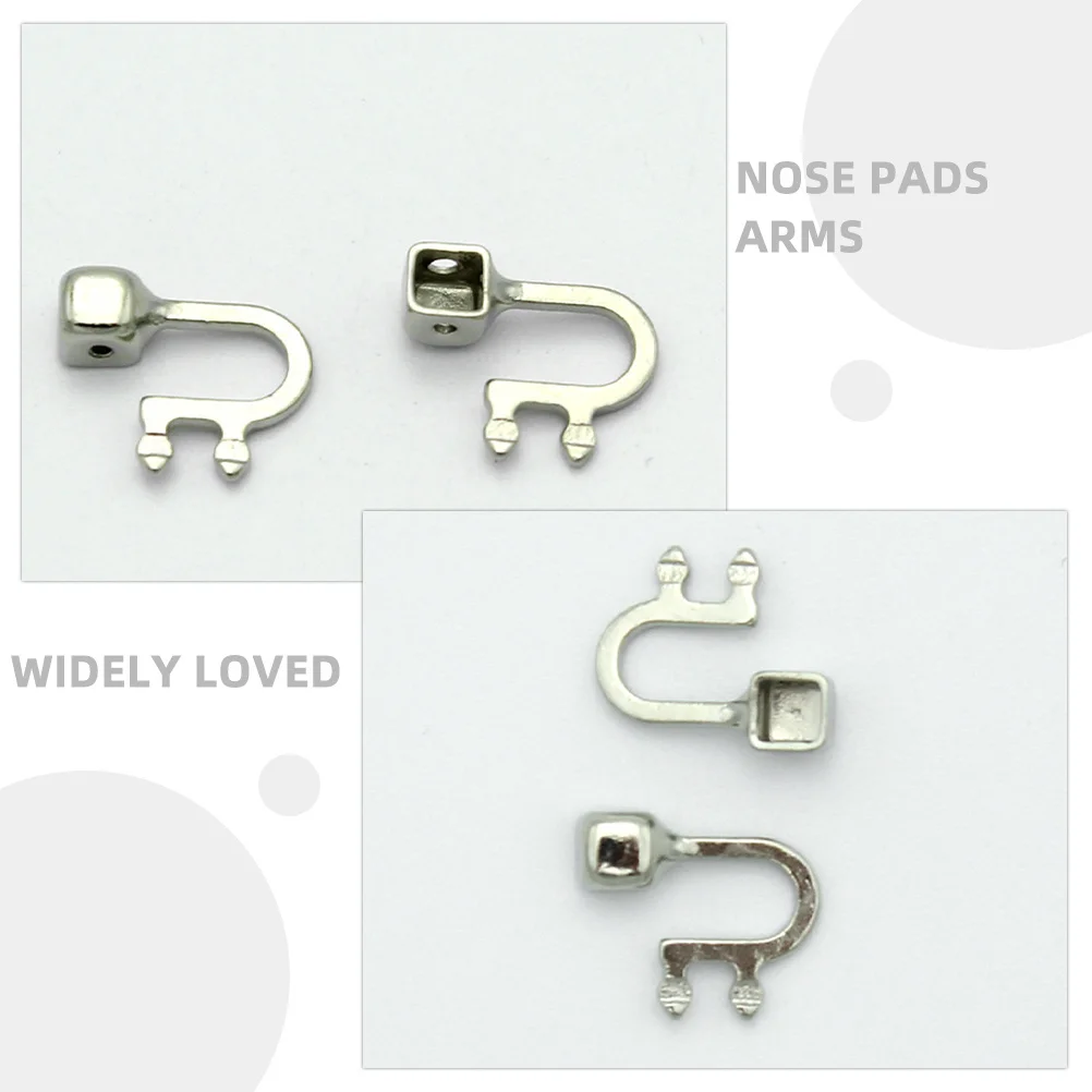 

1Pair Glasses Nose Pad Arm Replacements High Quality Nonslip Eyeglass Nose Pads Arm Support Optical Glasses Repair Parts