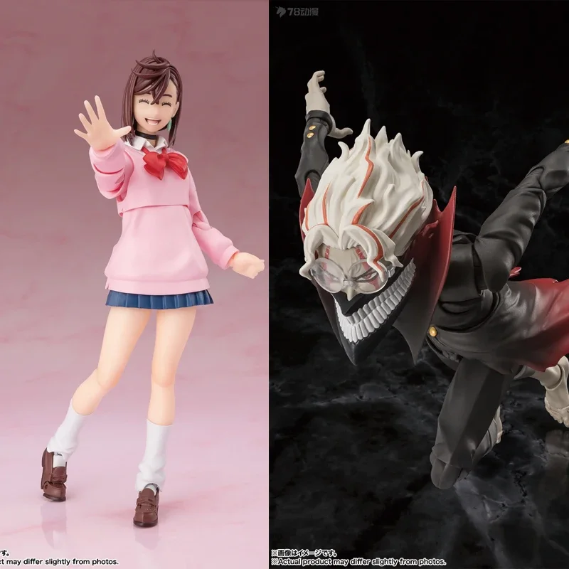 Genuine BANDAI SHF DANG DA DANG Grandma Xingzi  Ken Takakura (Transformation) Ayase Momo Figure Toys  Gift Collectible Model