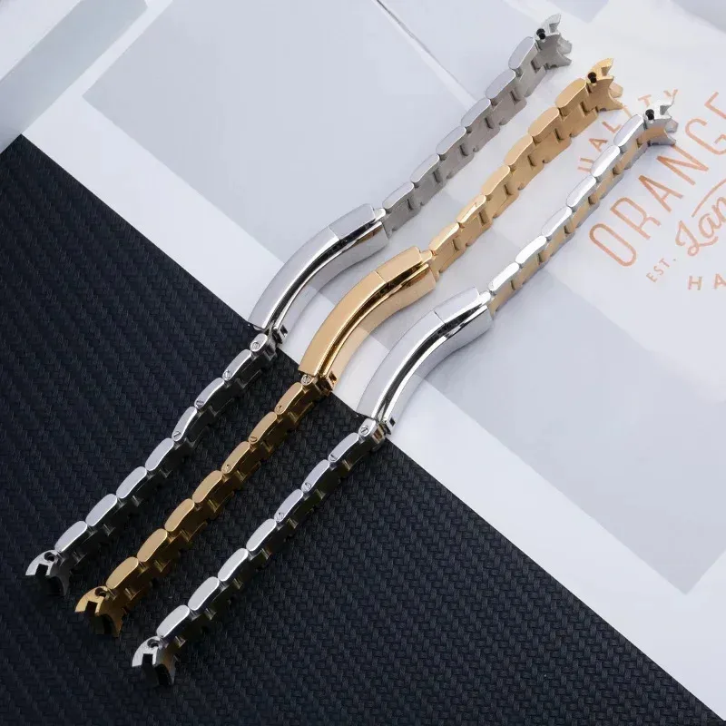 Cinturino per orologio con fibbia pieghevole in acciaio inossidabile 316L di qualità per cinturino Rolex nuovo cinturino sottomarino cinturino regolabile 21mm